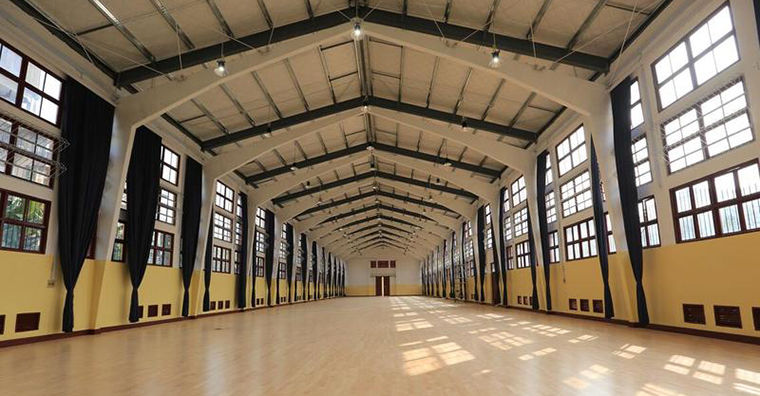 福建女排排球场馆运动地板安装案例